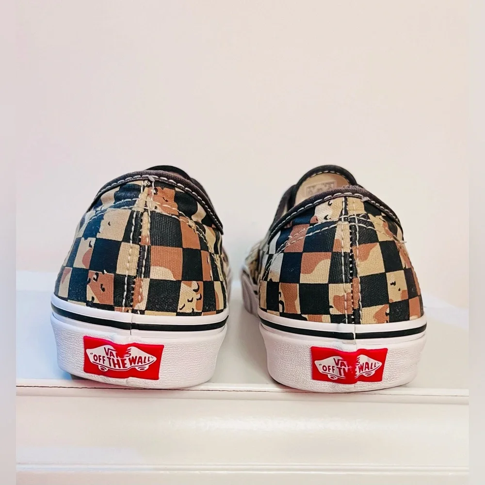 Vans Authentic Desert Camo Checkerboard